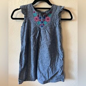Girls denim dress by Tea